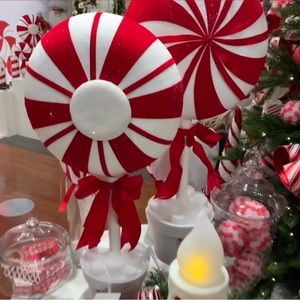 Raz imports performing decor trees, set of two